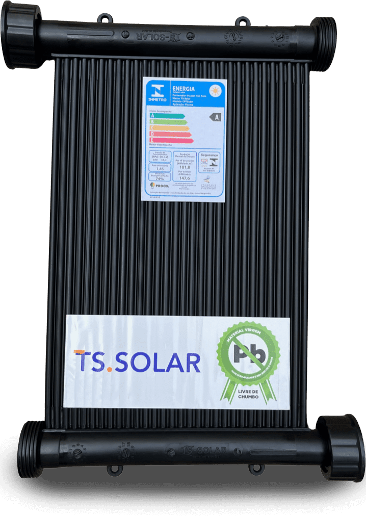 Placa Solar de Rosca para aquecimento de piscinas TS.Solar